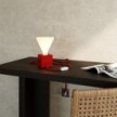 Rdeča namizna svetilka - Cubetto