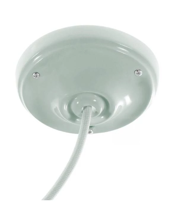 Porcelanska stropna rozeta - komplet