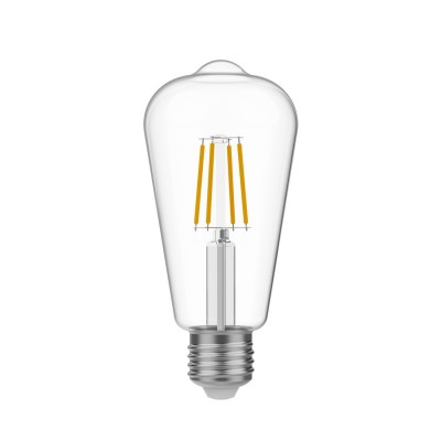 LED prozorna Edison sijalka ST64 4W 470Lm E27 2700K - E03