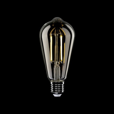 LED prozorna Edison sijalka ST64 7W 806Lm E27 2700K zatemnilna - T02