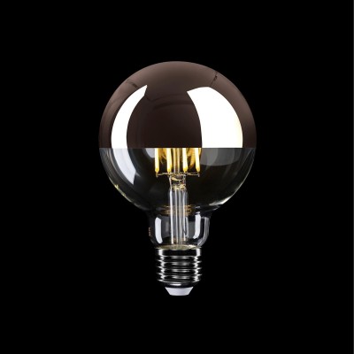 LED žarnica polovična krogla Baker Globo G95 7W 650Lm E27 2700K Zatemnljiva - A24
