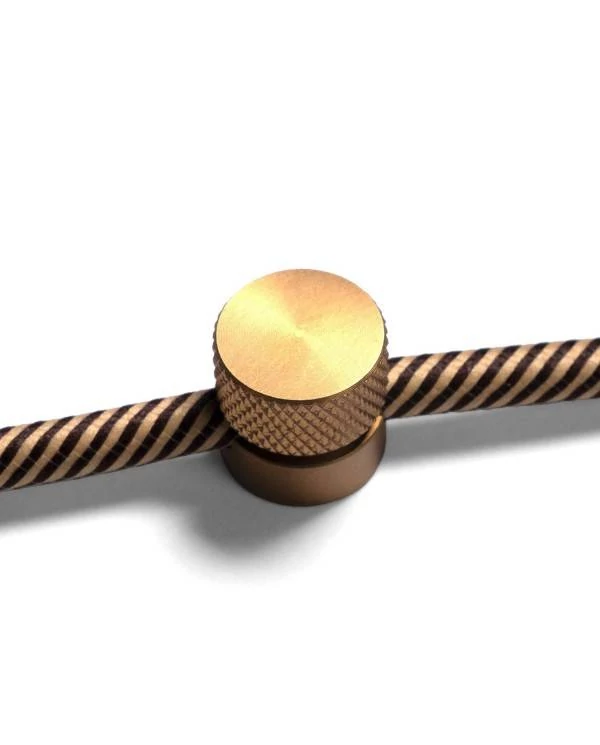 Sarè - kovinsko vodilo za tekstilni kabel - 2 kos