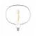 LED sijalka H02 Ellipsa 220 10W E27 zatemnilna 2700K