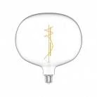 LED sijalka H02 Ellipsa 220 10W E27 zatemnilna 2700K
