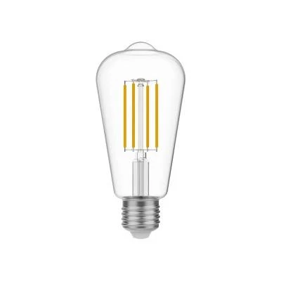 LED prozorna Edison sijalka ST64 7W 806Lm E27 2700K zatemnilna - T02