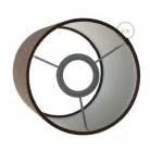Fermaluce Glam kovinsko svetilo z valjasto obliko senčila, Ø 15cm h18cm, za stensko ali stropno montažo