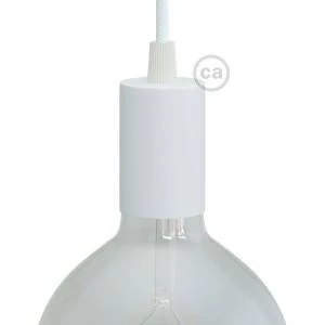 Cilindrično kovinsko grlo E27 - komplet