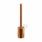Cilindrično kovinsko grlo E27 s 15 cm dolgo objemko - komplet