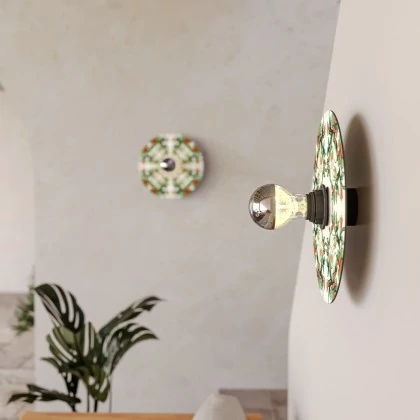 Stensko ali stropno svetilo s senčilom Majolica  - IP44