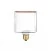 LED prozorna žarnica Ghost Line Cube CRI 90 4,5W 300Lm E27 2200K Dimmable - G04