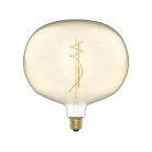 LED zlata sijalka H05 Ellipsa 220 8,8W E27 zatemnilna 2200K