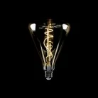 LED zlata sijalka H06 Cone 140 8,8W E27 zatemnilna 2200K
