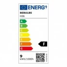 LED zlata sijalka H06 Cone 140 8,8W E27 zatemnilna 2200K