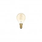LED zlata sijalka C02 Carbon linija, spiralna nitka G45 2,2W E14 zatemnilna 1800K