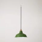 Lustră suspendată Bistrot cu abajur și șină