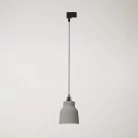 Lustră suspendată cu abajur Vaso și adaptor pentru șină