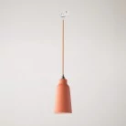Lampă suspendată cu abajur Bottiglia și adaptor pentru șină