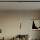 Lampă suspendată cu abajur Tub-E14 pentru șine