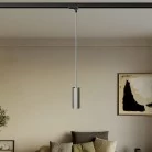 Lampă suspendată cu abajur Tub-E14 pentru șine