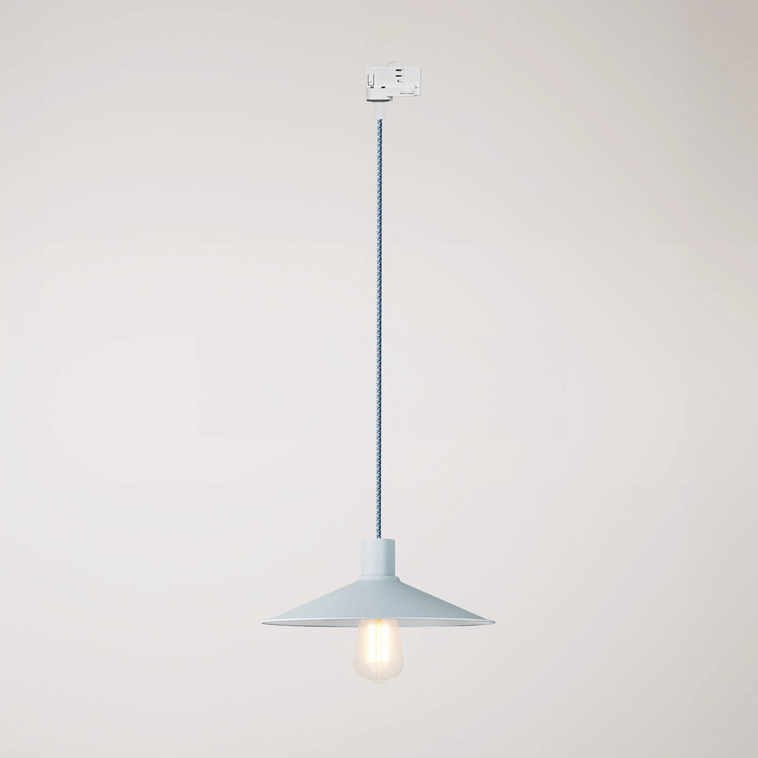 Lustră Swing Pastel cu abajur pentru sisteme de șine