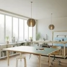 LAMPSHHADE viseča svetilka z eliptičnim odtenkom