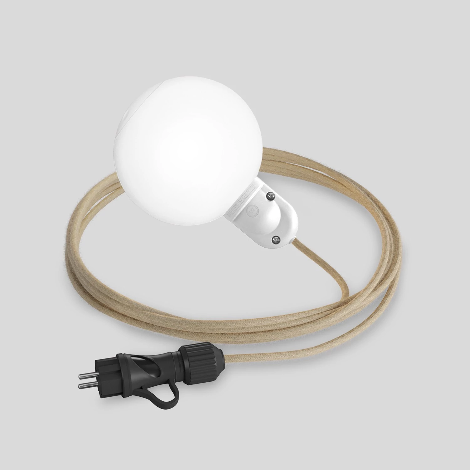 EIVA IP65 Plug-in zunanja svetilka z nezlomljivim senčnikom Unbreak-a-Ball