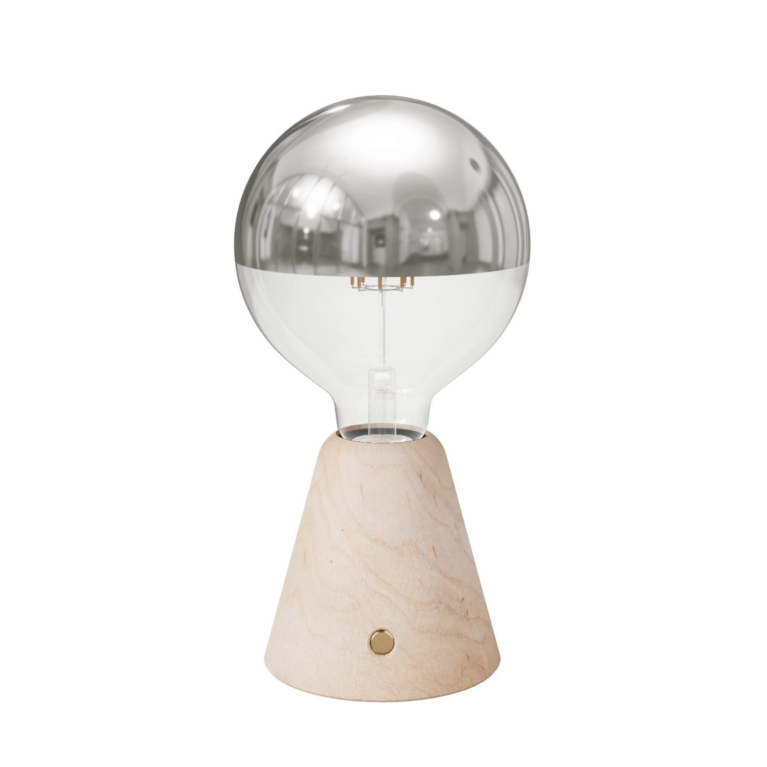 Prenosna in polnilna Cabless01 LED svetilka s sijalko Half Sphere Globe