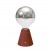 Prenosna in polnilna Cabless01 LED svetilka s sijalko Half Sphere Globe