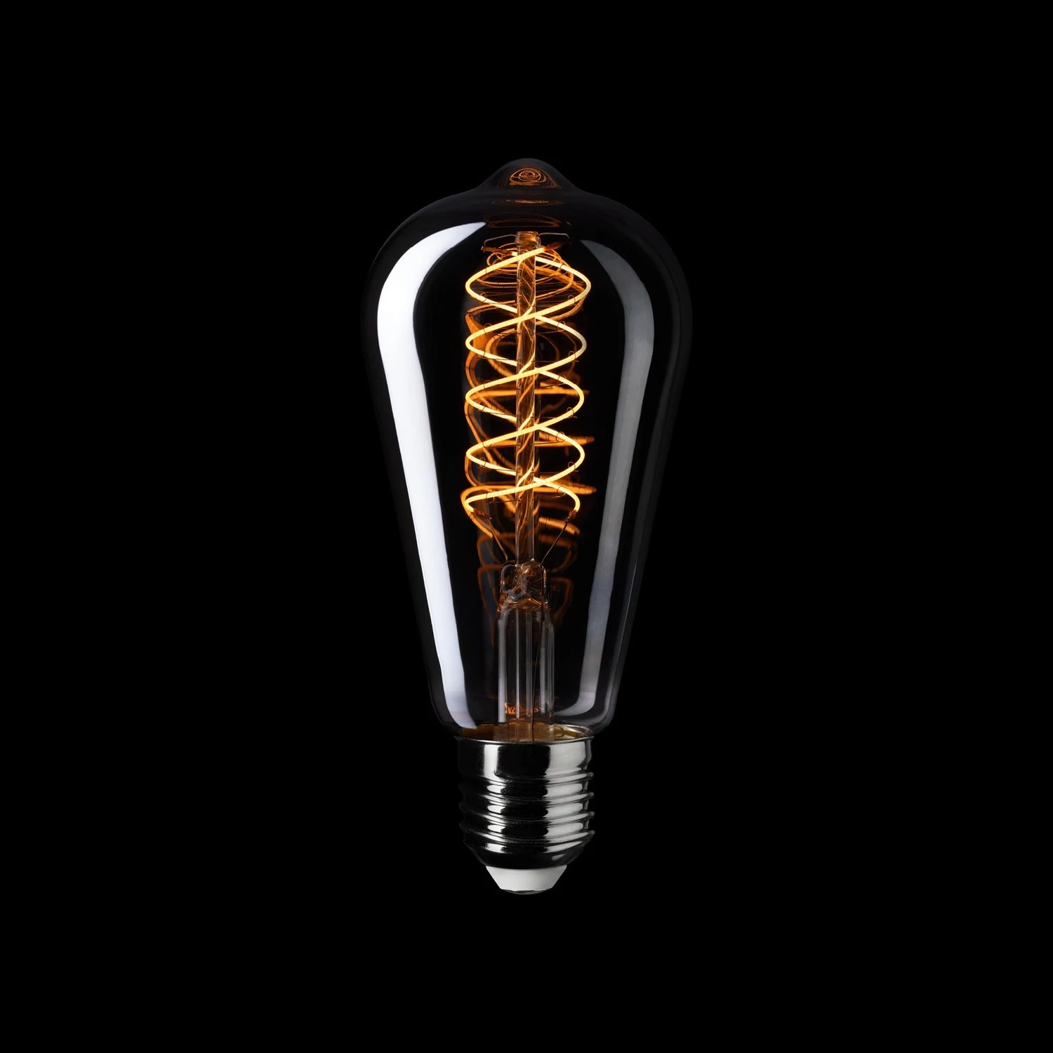 LED žarnica Smoky Edison ST64 4,8W 250Lm E27 1800K Dimmabilna - D02