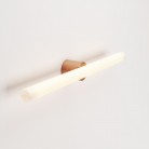 Kovinska stenska ali stropna svetilka esse14 z LED linearno žarnico S14d