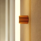 Kovinska stenska ali stropna svetilka esse14 z LED linearno žarnico S14d