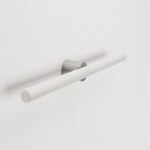 Kovinska stenska ali stropna svetilka esse14 z LED linearno žarnico S14d