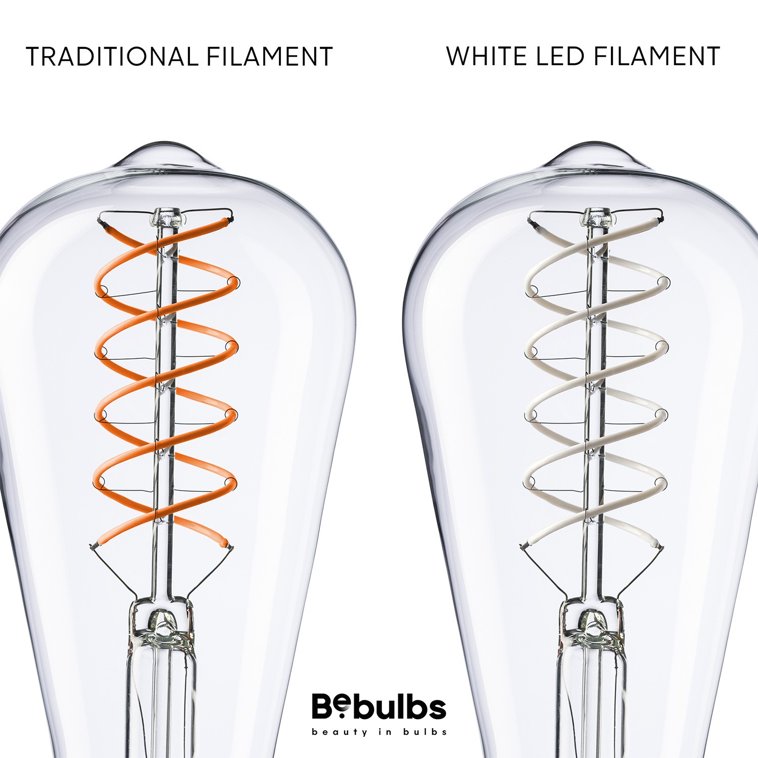 LED Žarnica Filament Bela Edison ST64 5,9W 500Lm E27 2700K Dimerabilna - W02