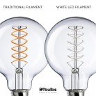 LED Žarnica Filament Bela Globo G95 5,9W 500Lm E27 2700K Dimerabilna - W03
