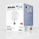 LED Žarnica Filament Bela Globo G125 5,9W 500Lm E27 2700K Dimerabilna - W04
