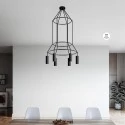 CHANDELIER 3 CAGE ROUND 6 5450