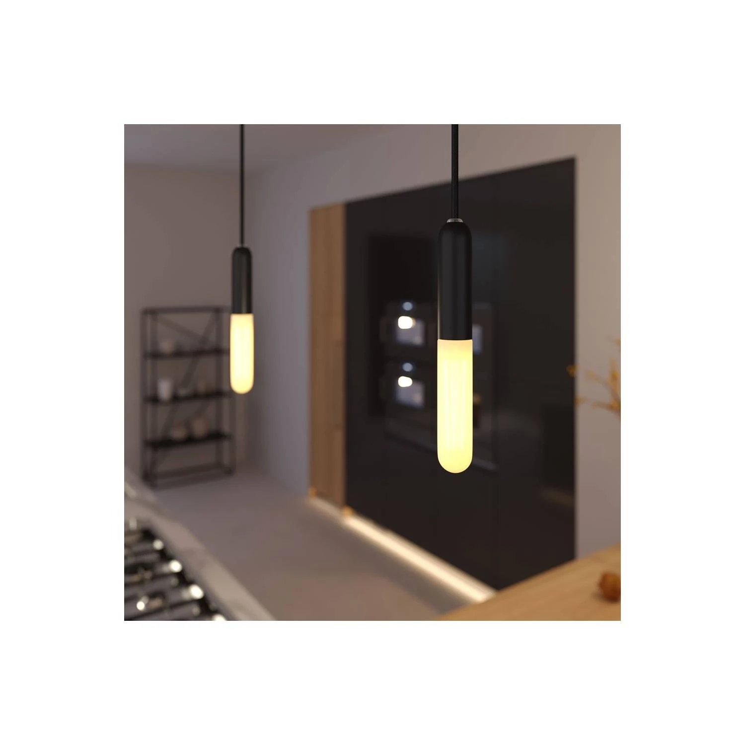 Viseče svetilo P-Light E14 s tekstilnim kablom - Izdelano v Italiji