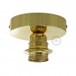Fermaluce Glam, kovinsko svetilo z grlom E27 za stensko ali stropno montažo