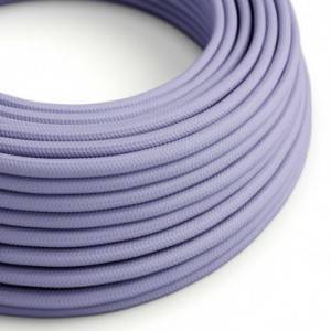 Okrogel tekstilen električen kabel RM07 - lila