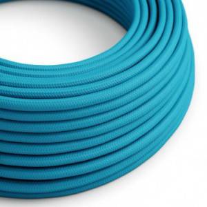 Okrogel tekstilen električen kabel RM11 - azur