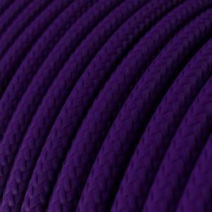 Okrogel tekstilen električen kabel RM14 - vijola