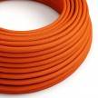 Okrogel tekstilen električen kabel RM15 - oranžen