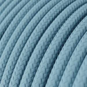 Okrogel tekstilen električen kabel RM17- Baby Blue
