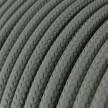 Okrogel tekstilen električen kabel RM03 - siv