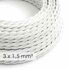 Zavit kabel večjega preseka (3x1,50) - bel TM01