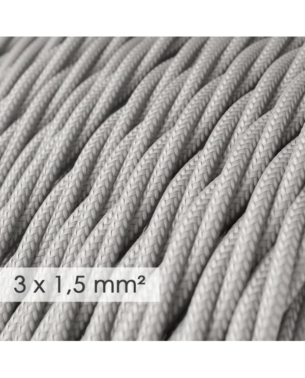 Zavit kabel večjega preseka (3x1,50) - srebrn TM02