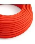 Okrogel električen kabel Fluo oranžen RF15