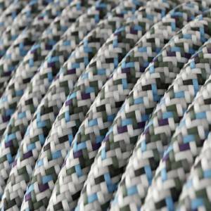 Okrogel električen tekstilen kabel - RX04 - Piksel leden