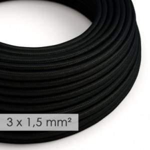 Okrogel kabel večjega preseka (3x1,50) - črn RM04