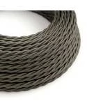 Zavit električen kabel, temno siv, TM26